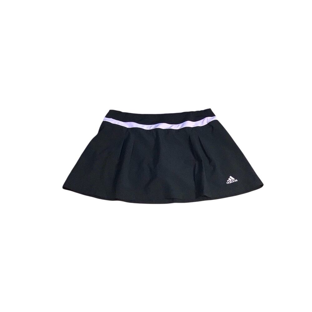 Adidas Climalite Tennis Skirt/Skort Women's Size Medium Black Purple